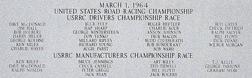 USRRC の 156 マイル レース 2 回 - 1964 年 3 月 1 日