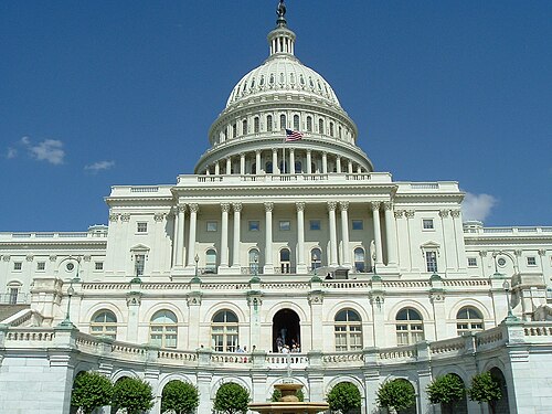ワシントンD.C.にあるアメリカ合衆国議会議事堂
