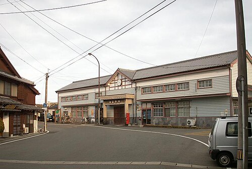 2007年の旧駅舎