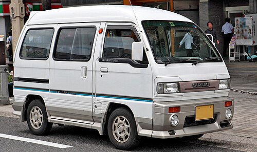 1990 スズキ エブリイ 660 PS ターボ エアロチューン (DA51V)