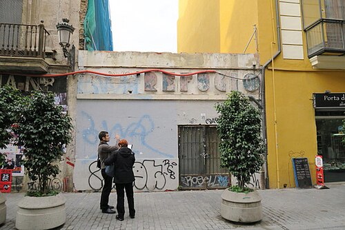 スペイン内戦中にバレンシアに建設された防空壕