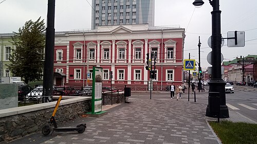 ロシア、ペルミの旧建物