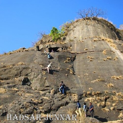 北側の登山ルート