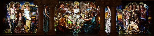 教育、イェール大学のチッテンデン記念窓