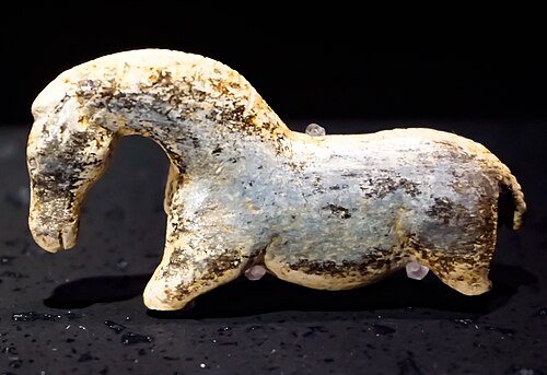 Horse figurine from Vogelherd Cave, Germany
