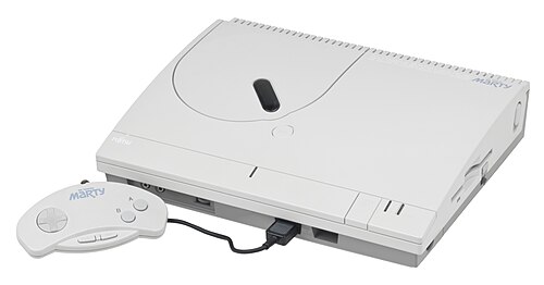富士通が制作したFMタウンズ・マーティ。1993年2月20日発売。