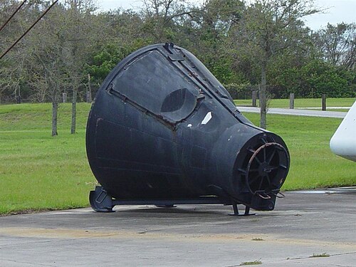ジェミニ計画の定型文、空軍宇宙ミサイル博物館。