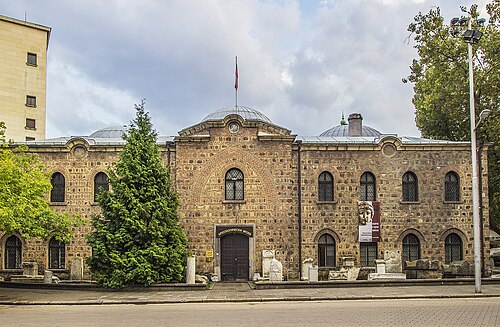 ソフィア大モスク（15世紀中頃から後半にかけて建造）、現在はブルガリア国立考古学博物館
