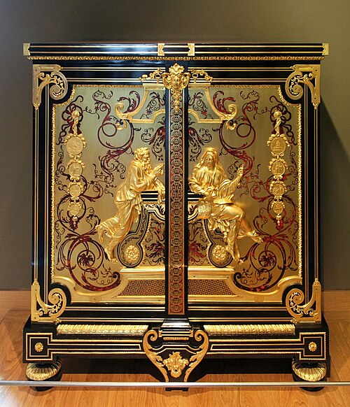 ジョルジュ＝アルフォンス・ジャコブ＝デマルテール作、テュイルリー宮殿のキャビネット（1834年）