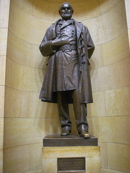 ジョン・P・サンボーン将軍（1910年頃）、ミネソタ州議会議事堂、ミネソタ州セントポール。