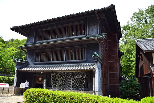 名古屋市舟入町の東松邸。1901年に建てられた。