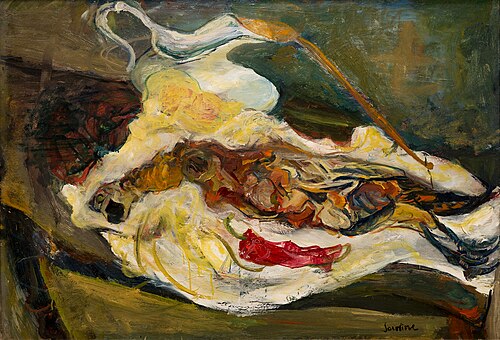 キジのある静物画 (1924 年頃) キャンバスに油彩、寸法不明、オランジュリー美術館、パリ