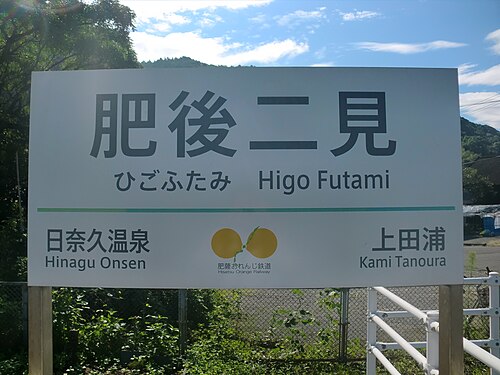 駅の標識