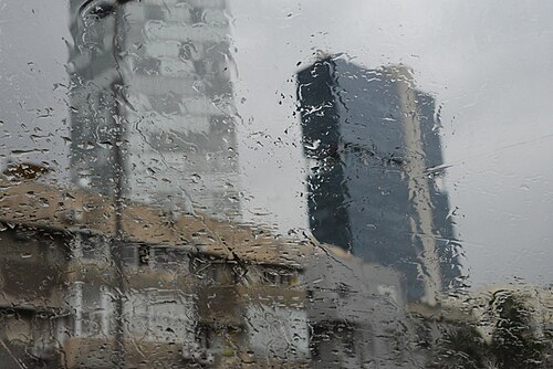 都市景観、雨シリーズ、2015年