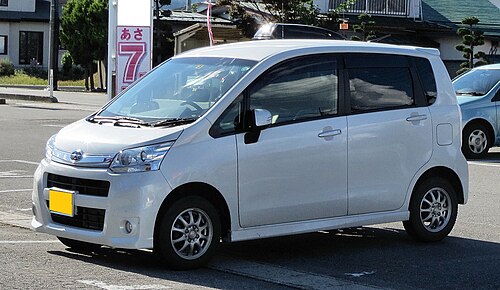 スバル ステラ カスタムR（LA100F、フェイスリフト前）