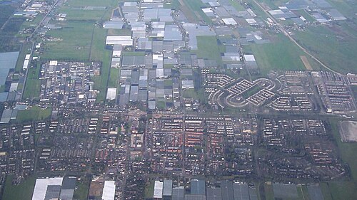 ピナッカーの航空写真