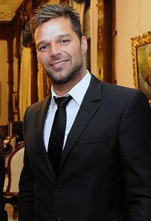 リッキー・マーティンが笑顔