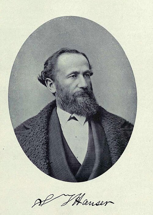 サミュエル・T・ハウザー、1870年頃