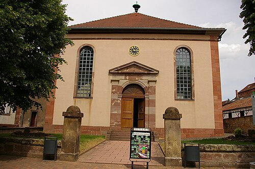 アルザス・ユダヤ教博物館（旧シナゴーグ、1842年建造）、ブークヴィレール、バ＝ラン県