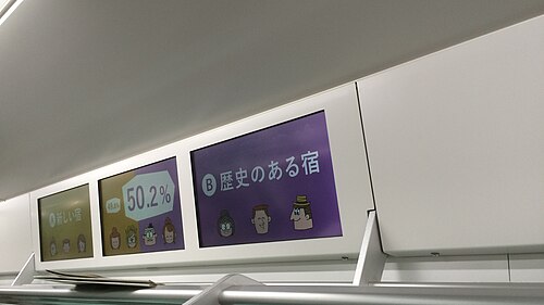 LCD広告スクリーン