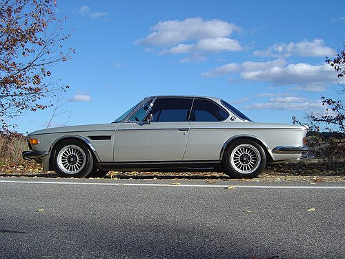 1974年式 BMW 3.0 CS「アルピナ」横顔