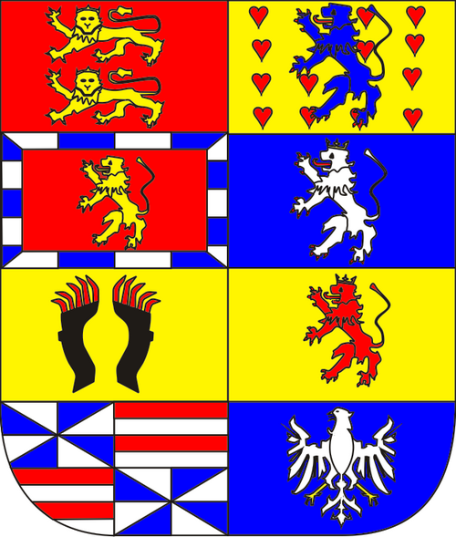 Coat of arms of the duchy of Brunswick-Lüneburg (1585);