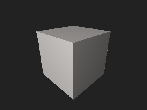 3Dでモデリングされた立方体で、クリックしてドラッグすると回転します。