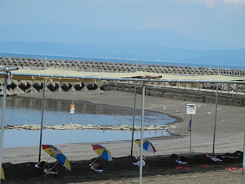 指宿温泉の砂むし風呂