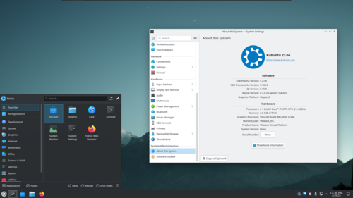 Kubuntu 23.04