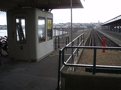 エスプラネード駅方面を望む