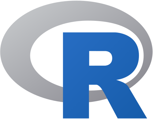 大きな青いR