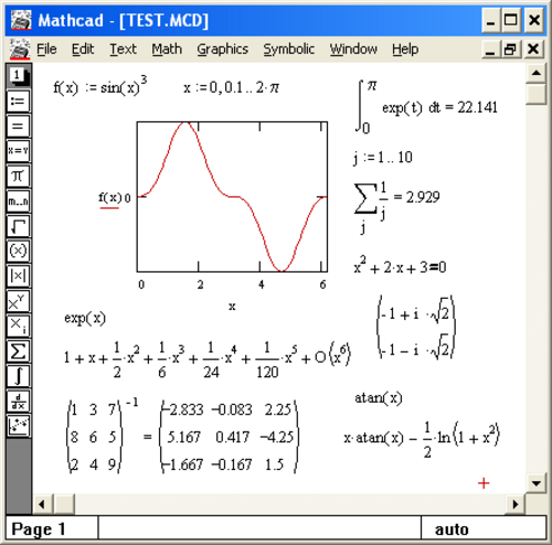 Mathcad 3.1 (1992)