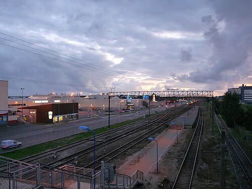 2012年の改築前のウレミステ駅