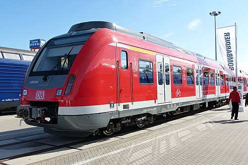 InnoTrans 2012 でのクラス 430 の展示