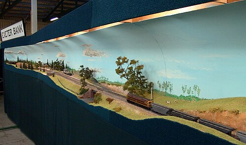 エクセター銀行: HOスケールのオーストラリア鉄道模型