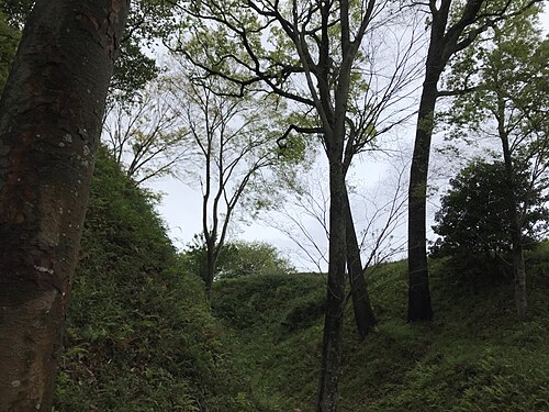 大きな空堀