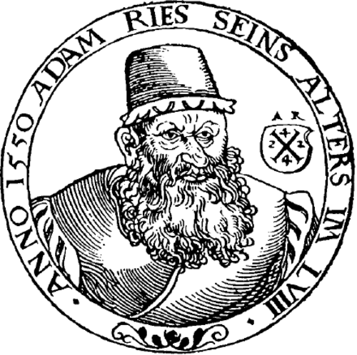 アダム・リースは、ローマ数字が実用的でないことを認識し、はるかに実用的なアラビア数字に置き換えることに決定的な貢献をしたことから、「近代計算の父」として知られている。
