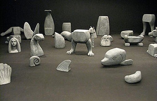 インタラクティブ展示「Bestiarium Construendum」の各部分
