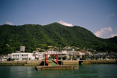 岩城島の漁港