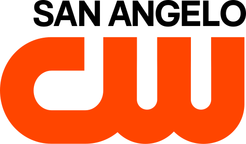 CWネットワークのロゴの上にサンアンジェロの文字が右揃えで表示されている。