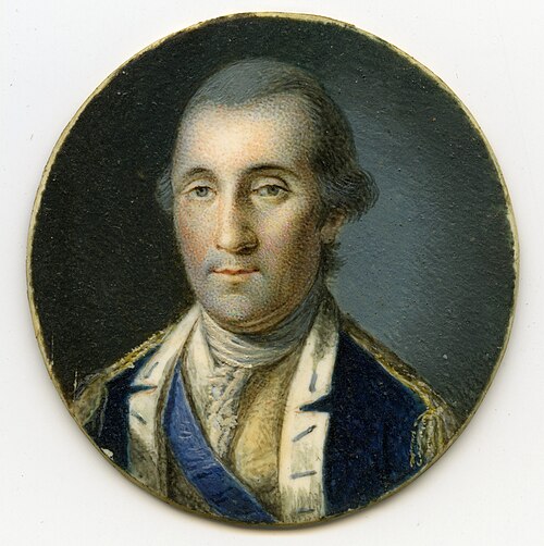 ジョージ・ワシントンのミニチュア肖像画（1775–76）