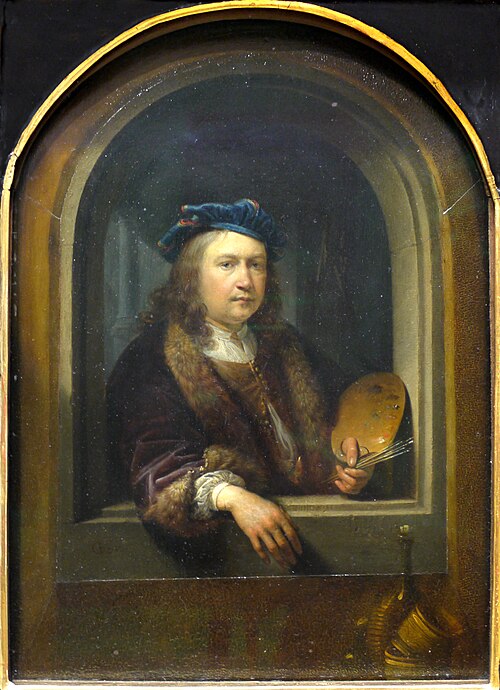 自画像 1665年頃 ルーブル美術館