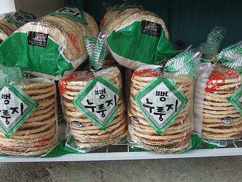 焦がし米で作った韓国のヌルンジペンツィギ