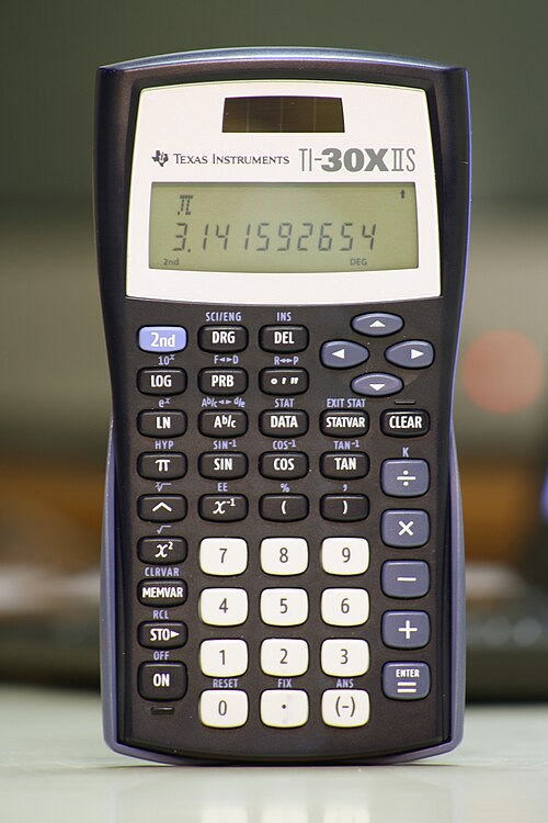 TI-30X IIS（2004年改訂版）
