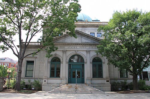 旧アレゲニー郵便局（現在はピッツバーグ子供博物館の一部）は、1897年に建てられ、チルドレンズ・ウェイ10番地に位置している。