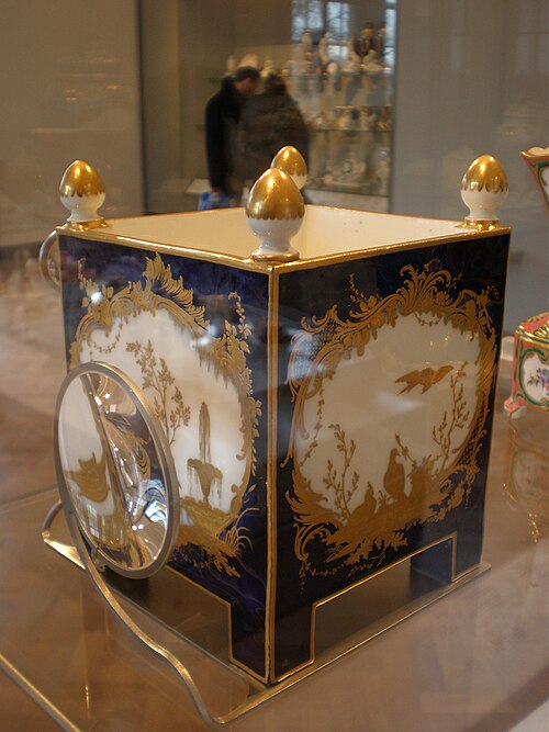 ジャルディニエール（植木鉢）、ヴァンセンヌ磁器、フランス。 1750–53
