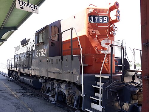 サザン・パシフィック鉄道3769号機、EMD GP7R型