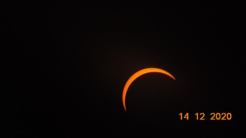 チリ、プエルト バラスからの一部、16:09 UTC