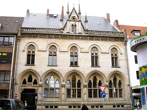 リューベック支店、Königsstrasse 45 (arch. Hasak)、1895 年完成
