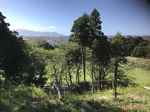 天守本丸境内